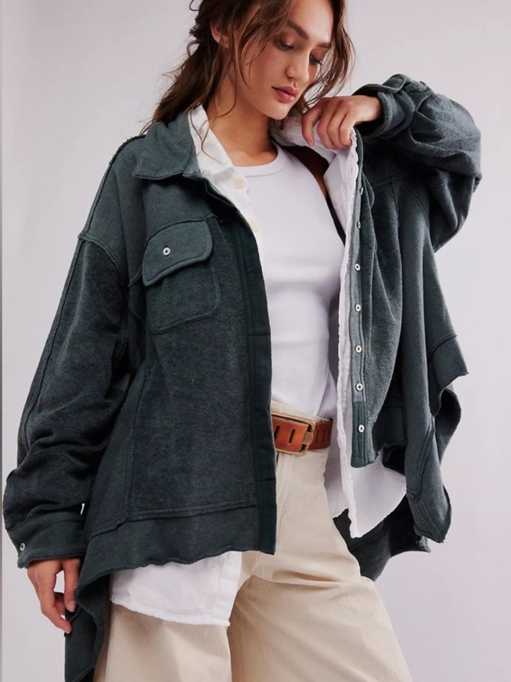 Free People Riley Sweatshirt - Picture 5 of 7